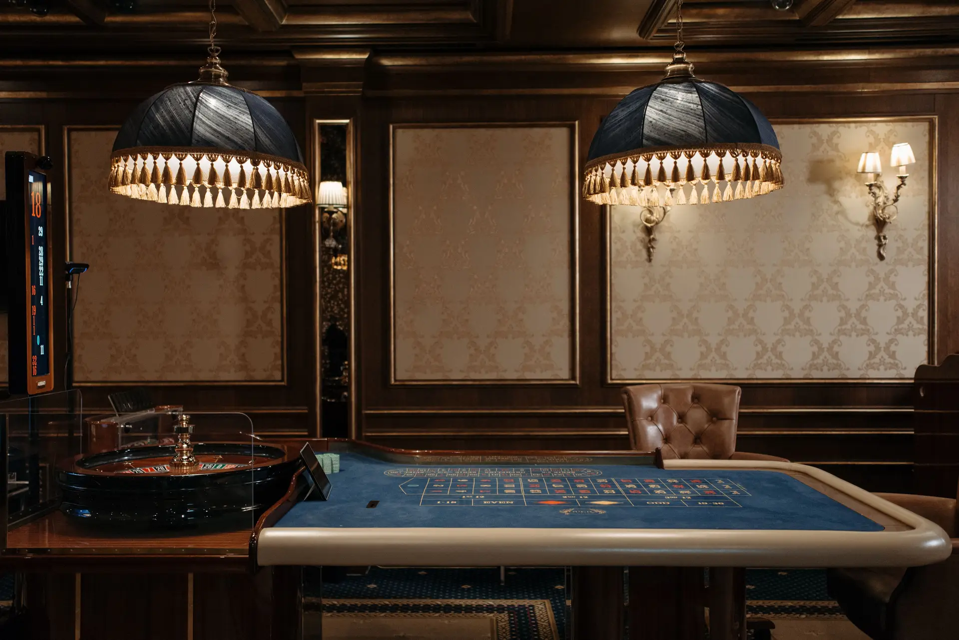 Elegante Casino Atmosphäre bei AlderStoneventures