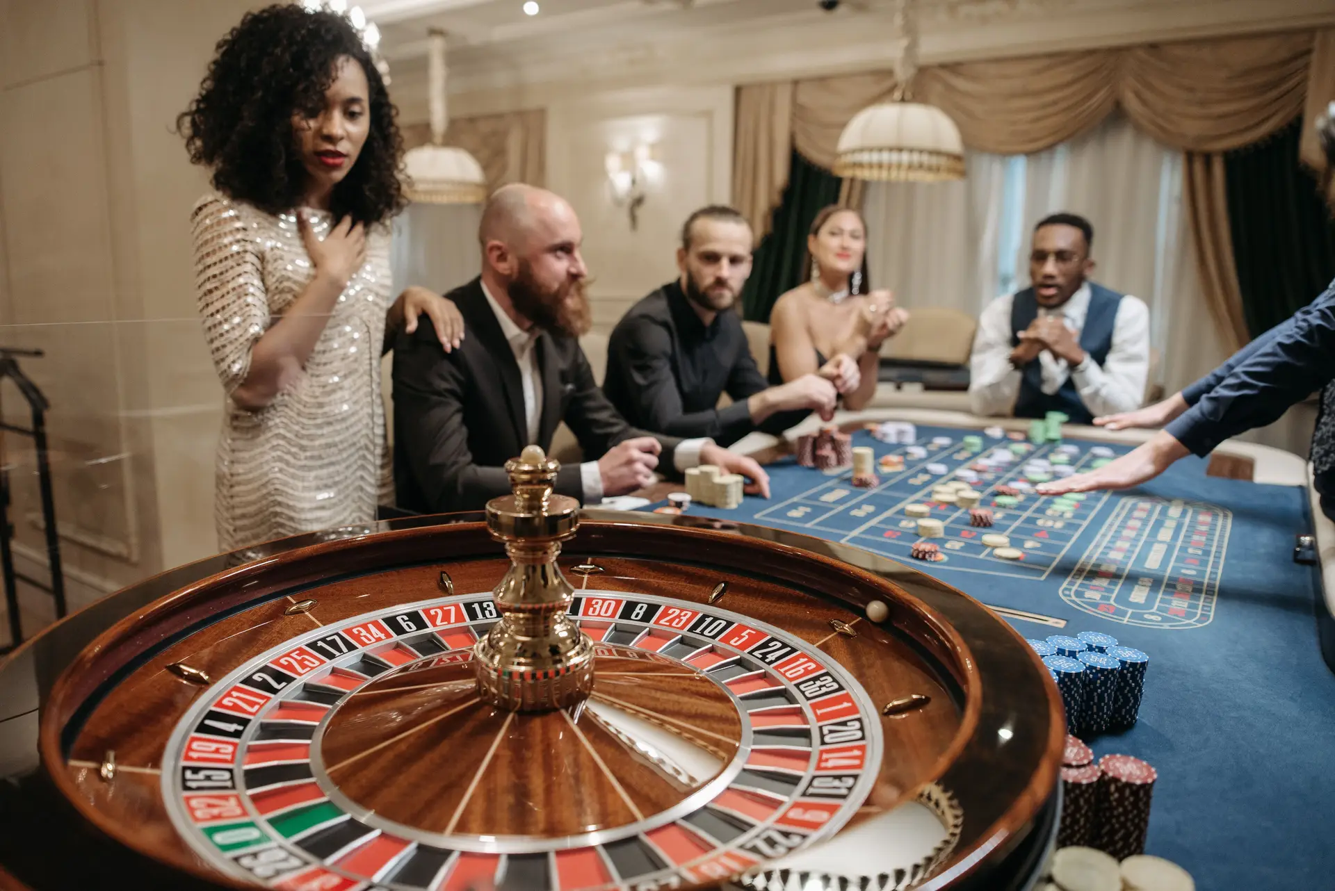 Premium Abendstimmung im Casino